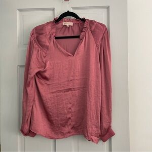 Philosophy Elegant Pink Women's Top Large